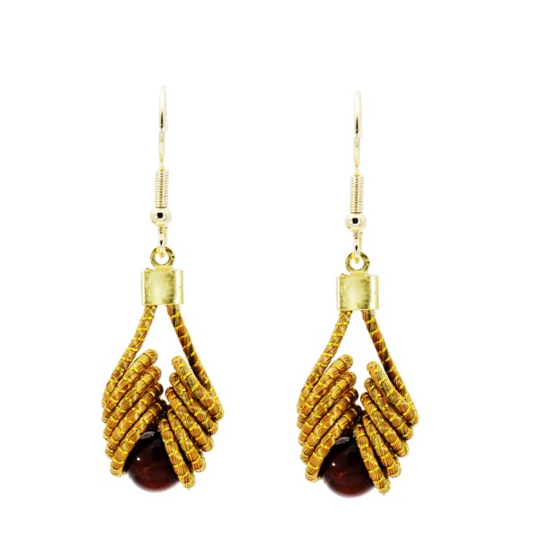 Boucles d'oreille Soleil d’Amazonie