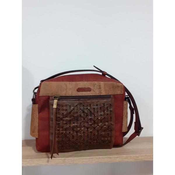 Sac en liège et cuir