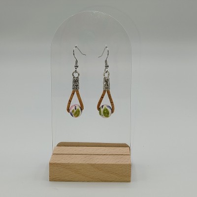 Boucles d'oreilles en liège...