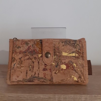 Porte carte XL Doria doré