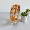 Bracelet en liège élégance naturelle