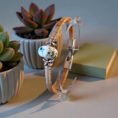 bracelet en liège brins d'horizon