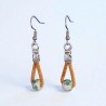 Boucles d'oreilles brise Florale