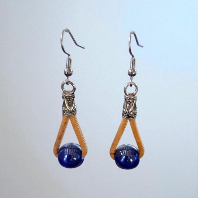 boucles d'oreille marine