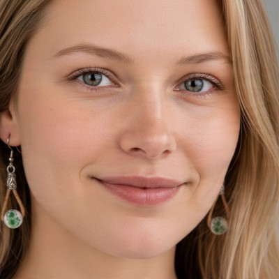 Boucles d'oreilles en liège  Navi