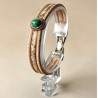 Bracelet en liège Elegance naturelle