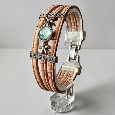Bracelet en liège naturelle louisa