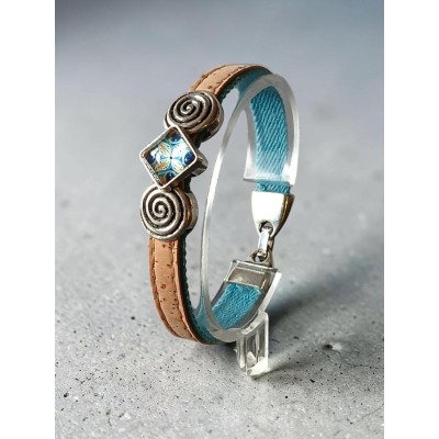 Bracelet en liège naturelle  Porto